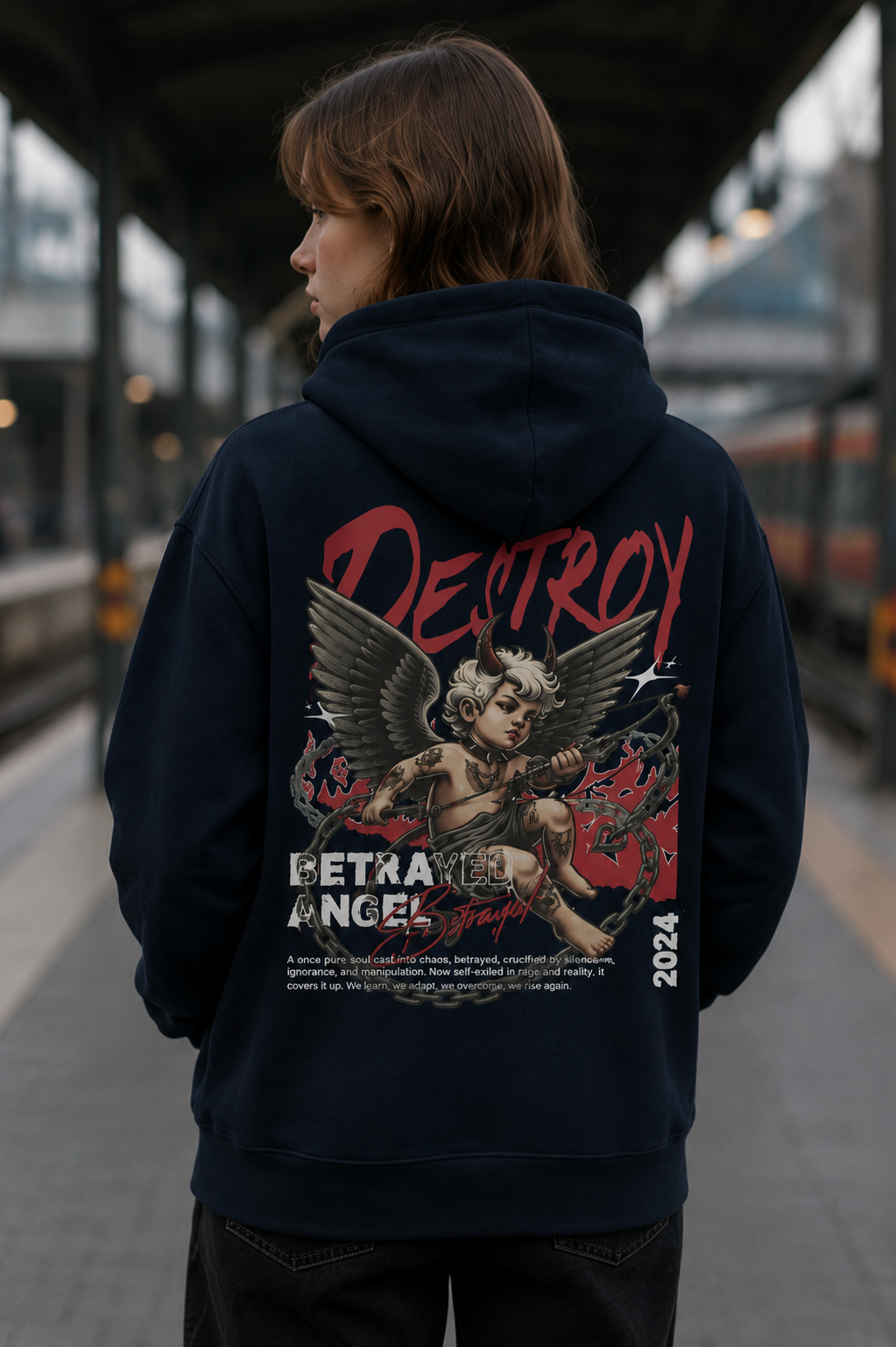 ZN Betrayed Angel Hoodie